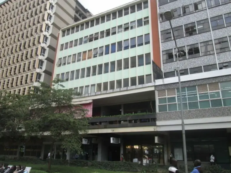 Solar house from behind